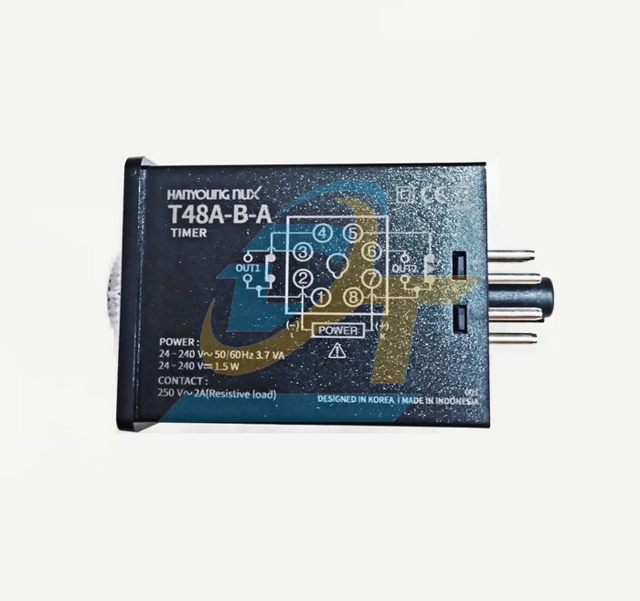 Relay thời gian Hanyoung T48A-1B-A  Hanyoung | Giá rẻ nhất - Công Ty TNHH Thương Mại Dịch Vụ Đạt Tâm