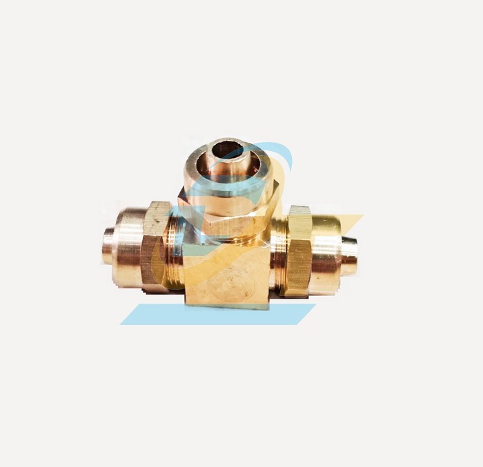 T&ecirc; thau siết ống hơi (Nối thau 3 ng&atilde;) 12mm  VietNam | Gi&aacute; rẻ nhất - C&ocirc;ng Ty TNHH Thương Mại Dịch Vụ Đạt T&acirc;m