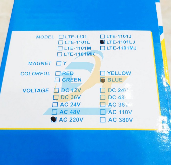 Đèn xoay Led 220V có còi hụ LTE-1101LJ (Màu xanh dương)  China | Giá rẻ nhất - Công Ty TNHH Thương Mại Dịch Vụ Đạt Tâm