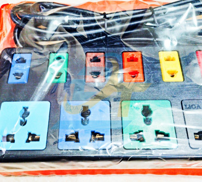 Ổ cắm điện đa năng 10 chấu LiOA 4D6S52 - d&acirc;y d&agrave;i 5m  LiOA | Gi&aacute; rẻ nhất - C&ocirc;ng Ty TNHH Thương Mại Dịch Vụ Đạt T&acirc;m