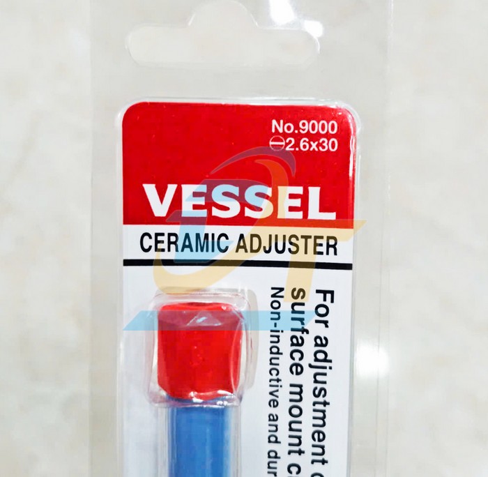 Tua vít dẹp chính xác bằng gốm No.9000 Vessel 2.6x30  Vessel | Giá rẻ nhất - Công Ty TNHH Thương Mại Dịch Vụ Đạt Tâm