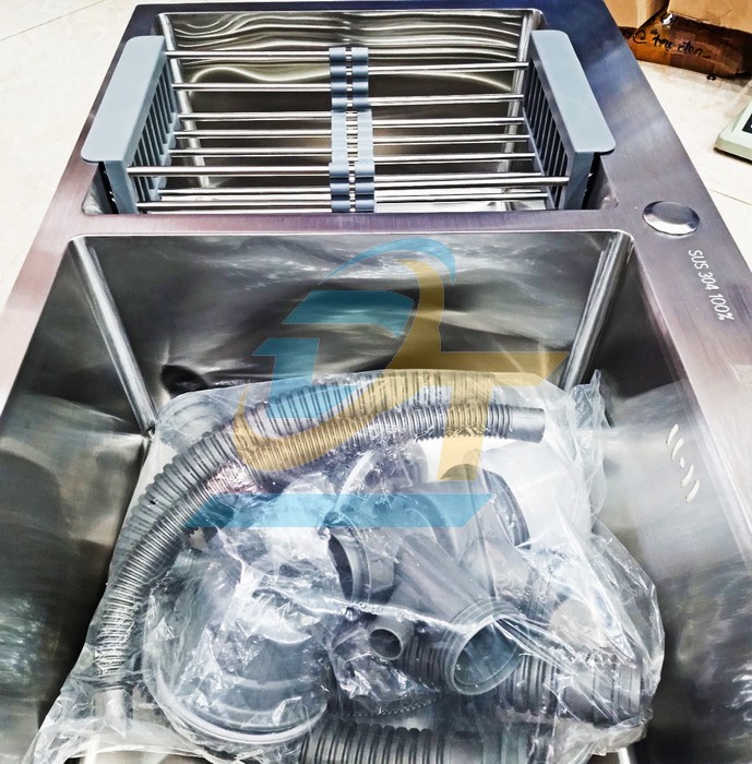 Chậu rửa ch&eacute;n inox 304 đ&uacute;c 2 hố 1000x480x230mm Vanni VN-10048  Vanni | Gi&aacute; rẻ nhất - C&ocirc;ng Ty TNHH Thương Mại Dịch Vụ Đạt T&acirc;m