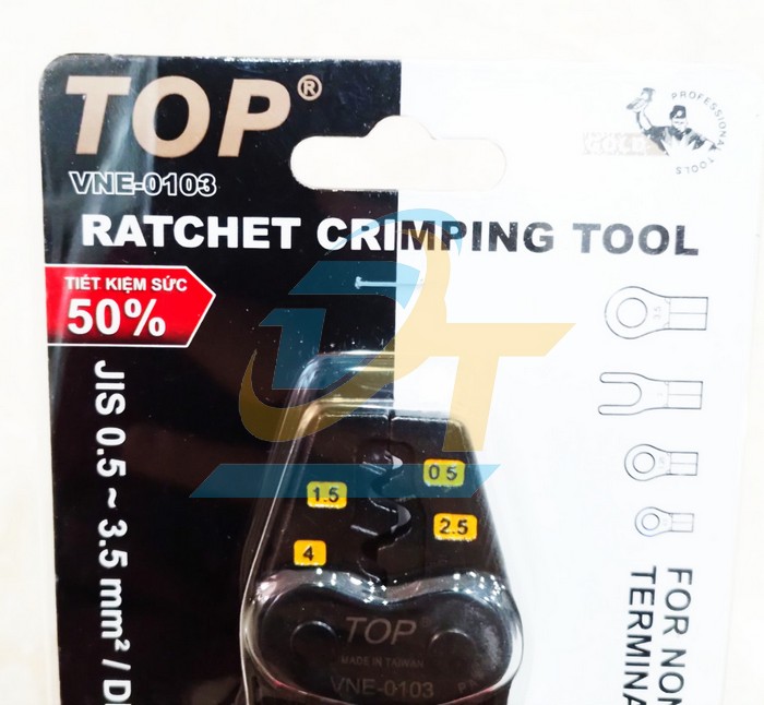 K&igrave;m bấm cos cộng lực số 3 (0.5-4mm2) TOP VNE-0103  TOP | Gi&aacute; rẻ nhất - C&ocirc;ng Ty TNHH Thương Mại Dịch Vụ Đạt T&acirc;m