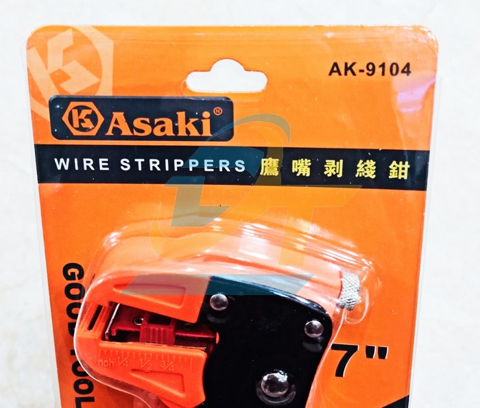 Kìm tuốt dây điện mỏ quạ 0.5-6mm2 Asaki AK-9104  Asaki | Giá rẻ nhất - Công Ty TNHH Thương Mại Dịch Vụ Đạt Tâm