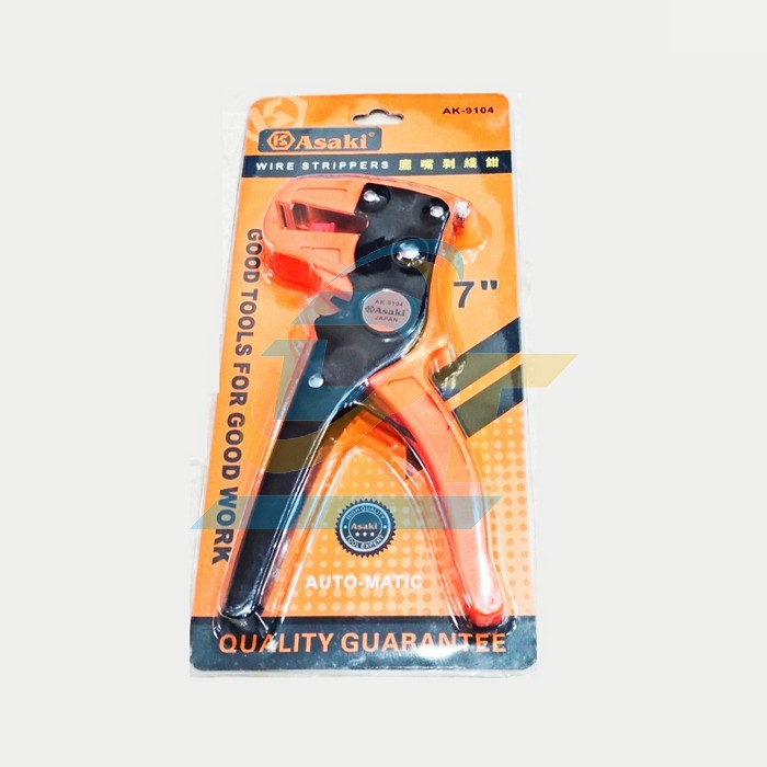 Kìm tuốt dây điện mỏ quạ 0.5-6mm2 Asaki AK-9104  Asaki | Giá rẻ nhất - Công Ty TNHH Thương Mại Dịch Vụ Đạt Tâm