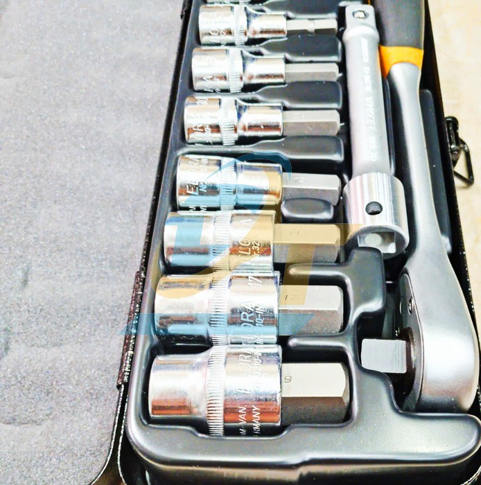 Bộ đầu tu&yacute;p lục gi&aacute;c 1/2" 12 chi tiết 4-19mm Elora 770-KINMU 770-KINMU ELORA | Gi&aacute; rẻ nhất - C&ocirc;ng Ty TNHH Thương Mại Dịch Vụ Đạt T&acirc;m