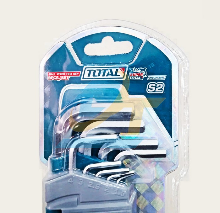 Bộ lục gi&aacute;c bi 9 chi tiết 1.5-10mm Total THT106291  Total | Gi&aacute; rẻ nhất - C&ocirc;ng Ty TNHH Thương Mại Dịch Vụ Đạt T&acirc;m