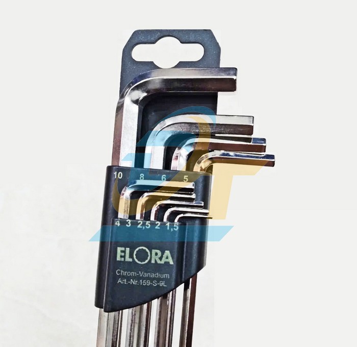 Bộ lục giác hệ mét 9 cây 1.5-10mm Elora 159S-9L  ELORA | Giá rẻ nhất - Công Ty TNHH Thương Mại Dịch Vụ Đạt Tâm