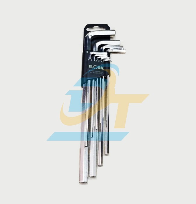 Bộ lục giác hệ mét 9 cây 1.5-10mm Elora 159S-9L  ELORA | Giá rẻ nhất - Công Ty TNHH Thương Mại Dịch Vụ Đạt Tâm