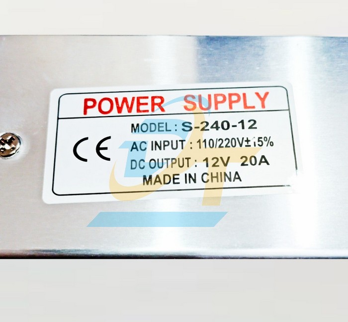 Bộ nguồn 12V 20A S-240-12  China | Gi&aacute; rẻ nhất - C&ocirc;ng Ty TNHH Thương Mại Dịch Vụ Đạt T&acirc;m