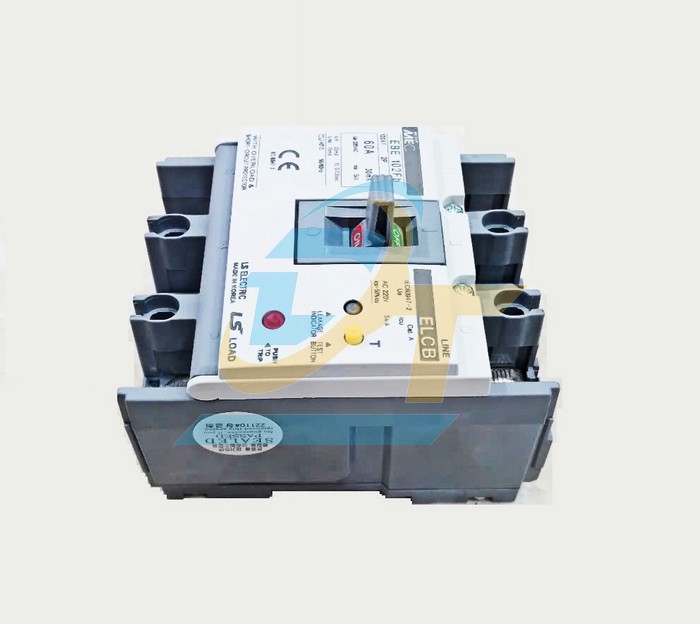 Cầu dao chống giật ELCB 2P 60A 5kA 220V LS EBE102Fb  LS | Giá rẻ nhất - Công Ty TNHH Thương Mại Dịch Vụ Đạt Tâm