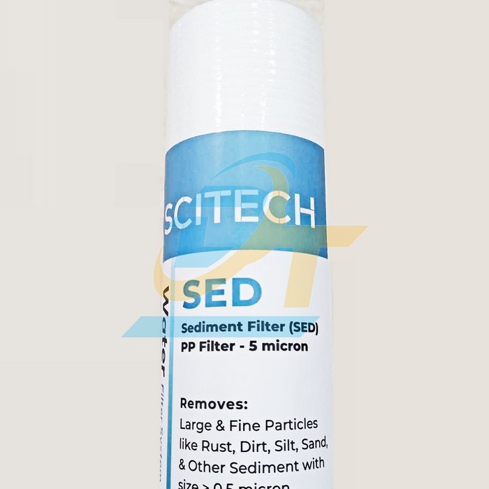 L&otilde;i lọc th&ocirc; PP Scitech 10" 5 micron  SCITECH | Gi&aacute; rẻ nhất - C&ocirc;ng Ty TNHH Thương Mại Dịch Vụ Đạt T&acirc;m
