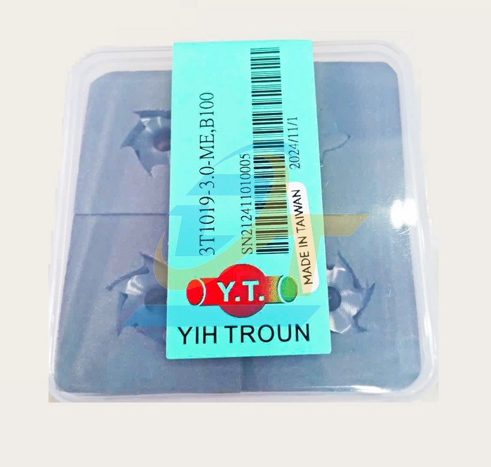 Mảnh dao phay rãnh chữ T Yih Troun 3T1019-3.0-ME B100  YIH-TROUN | Giá rẻ nhất - Công Ty TNHH Thương Mại Dịch Vụ Đạt Tâm