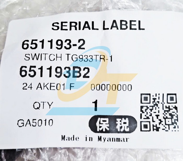 C&ocirc;ng tắc cho m&aacute;y m&agrave;i GA5010 Makita 651193-2  Makita | Gi&aacute; rẻ nhất - C&ocirc;ng Ty TNHH Thương Mại Dịch Vụ Đạt T&acirc;m
