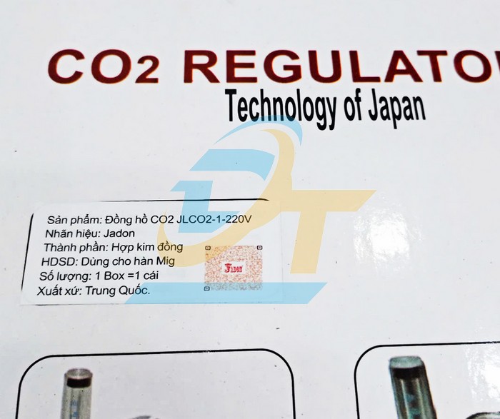 Đồng hồ CO2 220V 150W Jadon JLCO2-1-220V  JADON | Giá rẻ nhất - Công Ty TNHH Thương Mại Dịch Vụ Đạt Tâm
