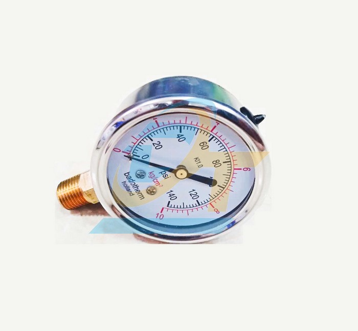 Đồng hồ đo áp suất 63mm 0-10Bar Badotherm (Chân đứng)  BADOTHERM | Giá rẻ nhất - Công Ty TNHH Thương Mại Dịch Vụ Đạt Tâm