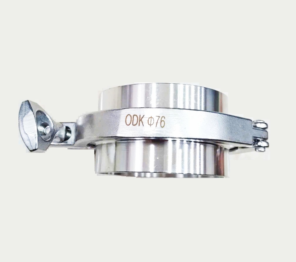 Khớp nối nhanh Clamp vi sinh inox 304 D76  VietNam | Giá rẻ nhất - Công Ty TNHH Thương Mại Dịch Vụ Đạt Tâm