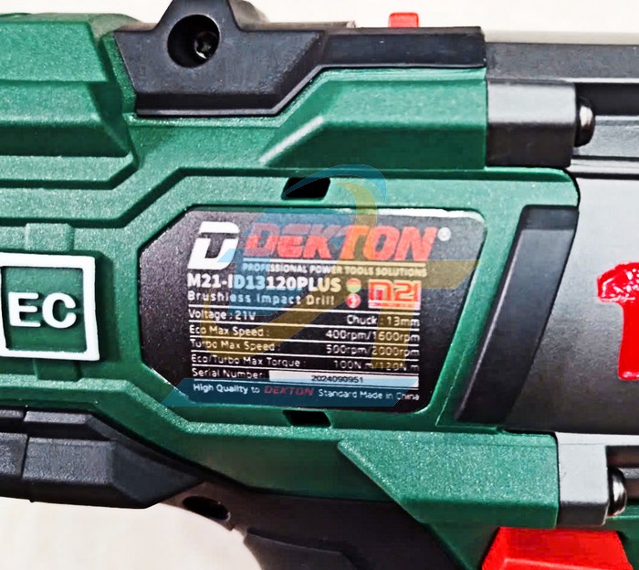 Máy khoan động lực dùng pin  21V Dekton M21-ID13120PLUS (Chưa gồm pin sạc)  DEKTON | Giá rẻ nhất - Công Ty TNHH Thương Mại Dịch Vụ Đạt Tâm