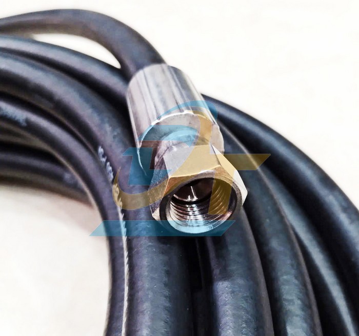 Ống tuy &ocirc; thủy lực 1 lớp bố Takara 3/8"x15M bấm 2 đầu ren trong 14 c&ocirc;n l&otilde;m  TAKARA | Gi&aacute; rẻ nhất - C&ocirc;ng Ty TNHH Thương Mại Dịch Vụ Đạt T&acirc;m