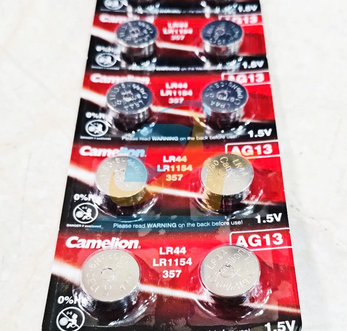 Pin cúc áo 1.5V Camelion AG13 LR44  Camelion | Giá rẻ nhất - Công Ty TNHH Thương Mại Dịch Vụ Đạt Tâm