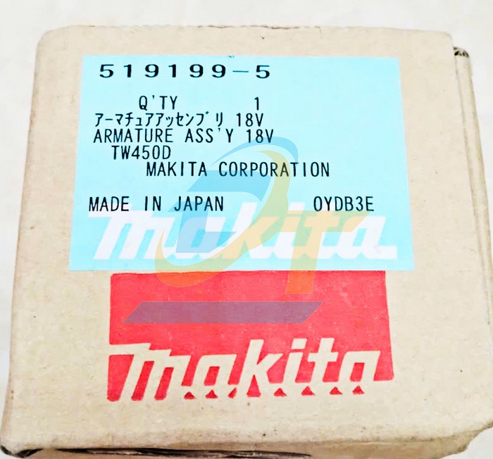 Rotor máy siết bu lông DTW450 Makita 519199-5  Makita | Giá rẻ nhất - Công Ty TNHH Thương Mại Dịch Vụ Đạt Tâm