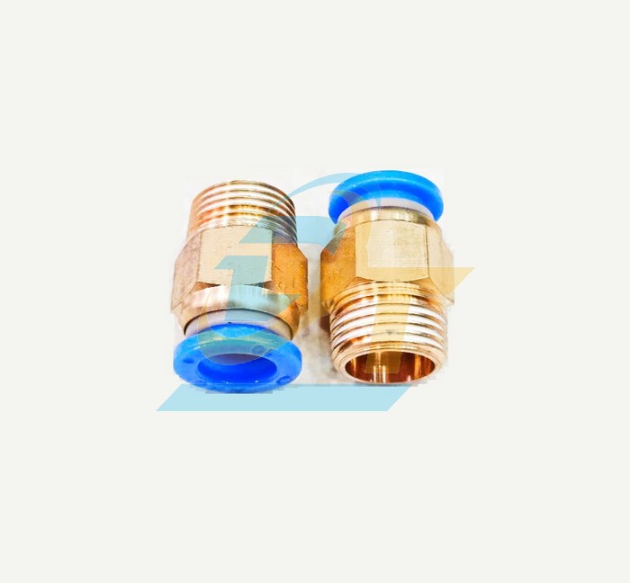 Đầu nối hơi thẳng ren ngoài 17 ống 10 China PC10-03  China | Giá rẻ nhất - Công Ty TNHH Thương Mại Dịch Vụ Đạt Tâm