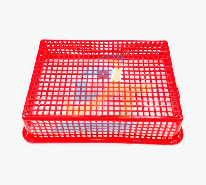 Rổ nhựa chữ nhật 3T4 50x34x11.5cm Duy Tân No.224  DuyTan | Giá rẻ nhất - Công Ty TNHH Thương Mại Dịch Vụ Đạt Tâm