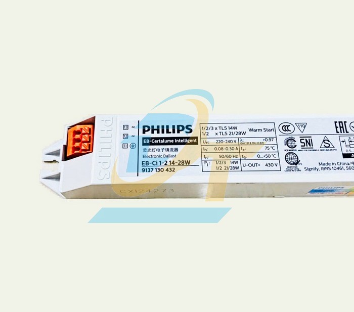 Tăng phô (Ballast) điện tử TL5 220-240V Philips EB-Ci 1-2 14-28W  Philips | Giá rẻ nhất - Công Ty TNHH Thương Mại Dịch Vụ Đạt Tâm