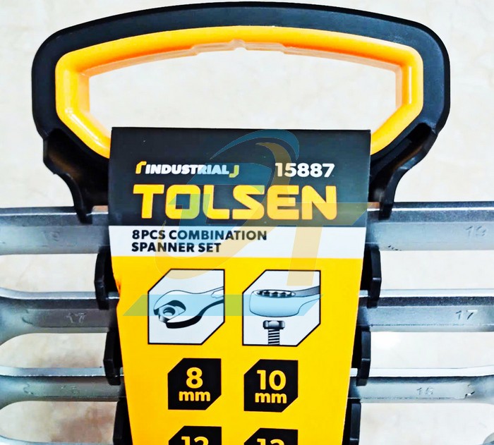 Bộ cờ lê vòng miệng 8 chi tiết 8-19mm Tolsen 15887  Tolsen | Giá rẻ nhất - Công Ty TNHH Thương Mại Dịch Vụ Đạt Tâm