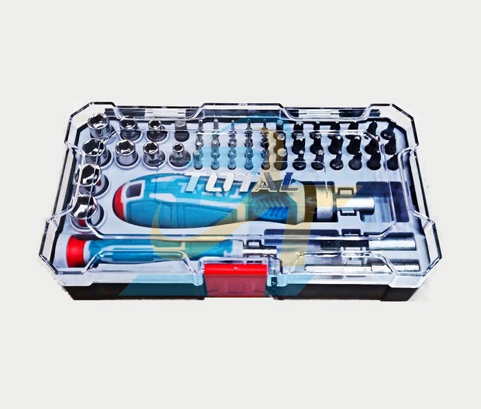 Bộ tua vít đa năng 55 chi tiết Total TACSD30556  Total | Giá rẻ nhất - Công Ty TNHH Thương Mại Dịch Vụ Đạt Tâm