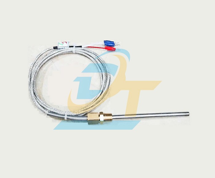 Cảm biến nhiệt độ PT100 3 dây M6x100mm Samil TW-N-PT-0.1-1/4" (2M)  SAMIL | Giá rẻ nhất - Công Ty TNHH Thương Mại Dịch Vụ Đạt Tâm