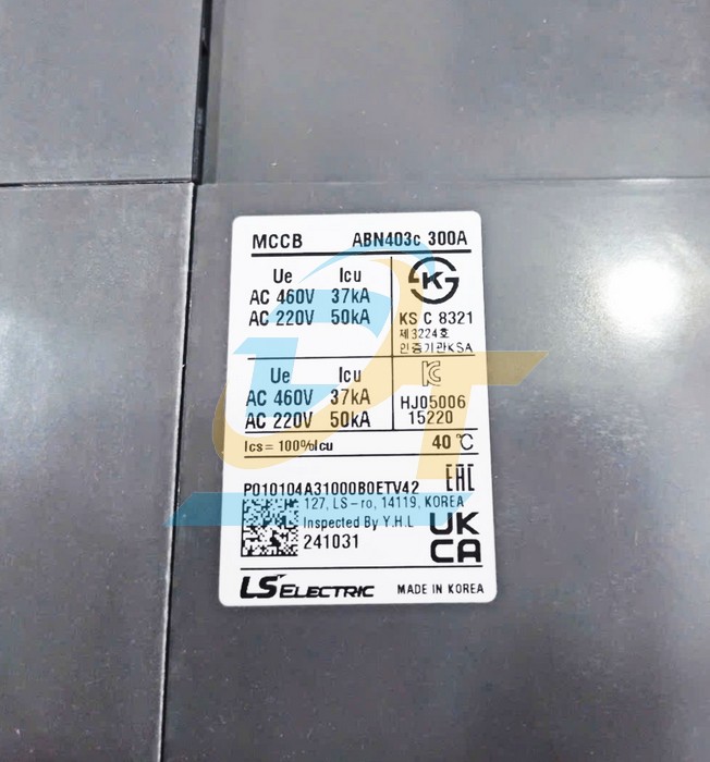 Cầu dao điện MCCB (khối) LS ABN403c 3P 300A 42kA  LS | Giá rẻ nhất - Công Ty TNHH Thương Mại Dịch Vụ Đạt Tâm