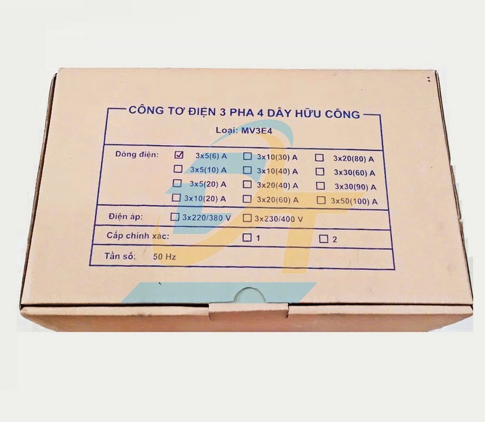 Công tơ điện 3 pha 4 dây gián tiếp Gelex Emic MV3E4 3x5(6)A  Emic | Giá rẻ nhất - Công Ty TNHH Thương Mại Dịch Vụ Đạt Tâm
