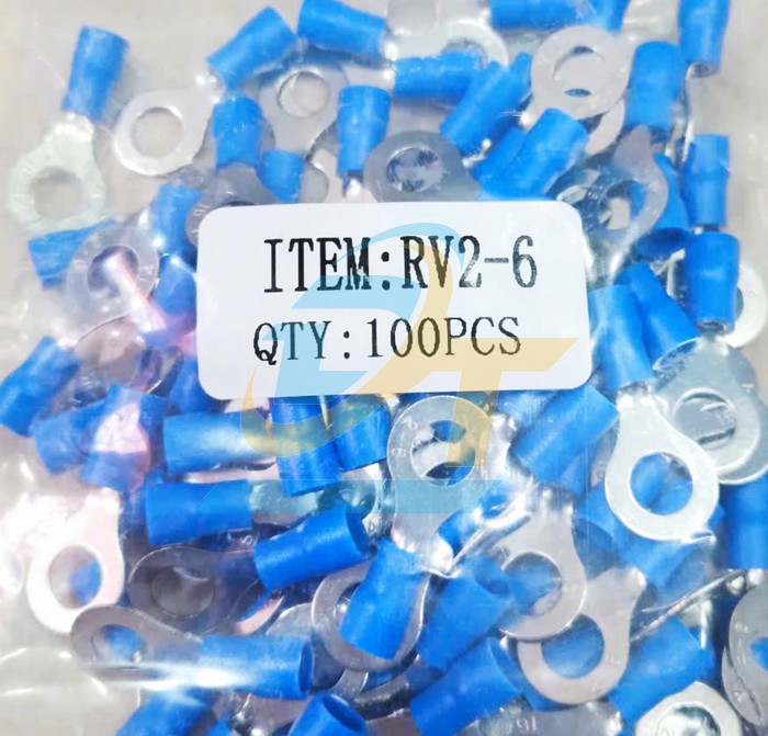 Đầu cos tròn RV 2-6 bọc nhựa  VietNam | Giá rẻ nhất - Công Ty TNHH Thương Mại Dịch Vụ Đạt Tâm