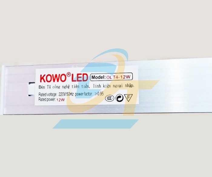 Đèn tuýp led nhôm nhựa T4 0.4m 12W liền máng Kowo  KOWO | Giá rẻ nhất - Công Ty TNHH Thương Mại Dịch Vụ Đạt Tâm
