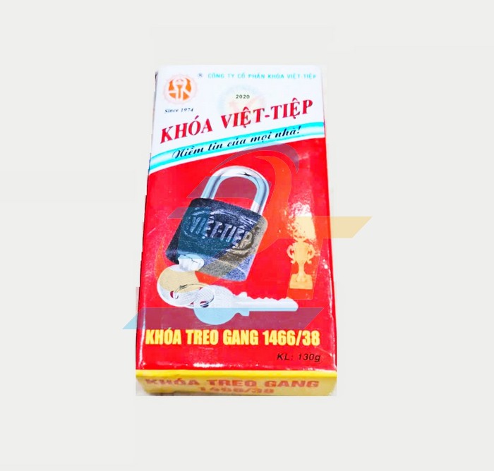 Khóa treo gang 3 chìa Việt Tiệp 1466/38  VietTiep | Giá rẻ nhất - Công Ty TNHH Thương Mại Dịch Vụ Đạt Tâm
