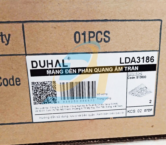 M&aacute;ng đ&egrave;n phản quang &acirc;m trần 3 b&oacute;ng 1.2m 3x18W 6500K Duhal LDA318  DUHAL | Gi&aacute; rẻ nhất - C&ocirc;ng Ty TNHH Thương Mại Dịch Vụ Đạt T&acirc;m