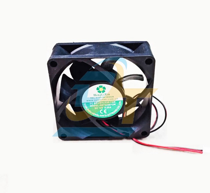 Quạt hút 70x70x25mm 12V HengLiXin HD7025S12M  HengLiXin | Giá rẻ nhất - Công Ty TNHH Thương Mại Dịch Vụ Đạt Tâm