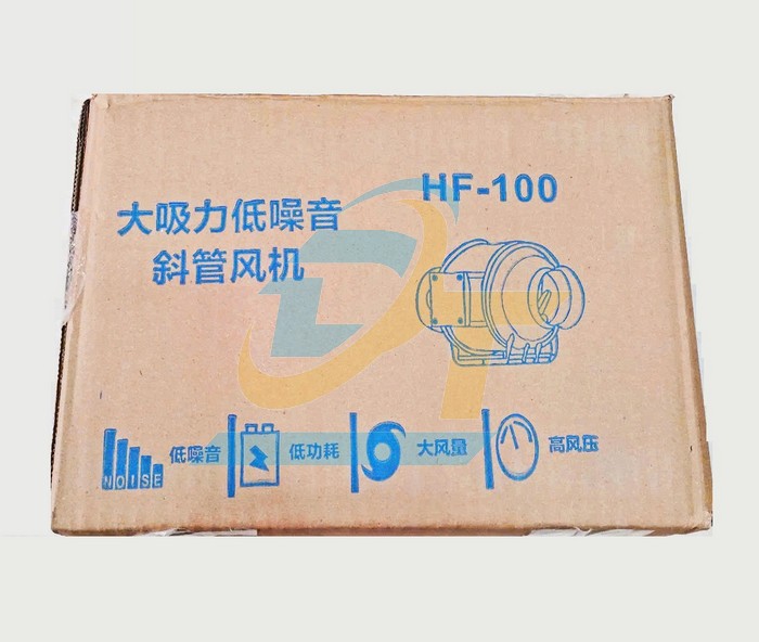 Quạt thông gió nối ống 35W 0.13A 220V HF-100  China | Giá rẻ nhất - Công Ty TNHH Thương Mại Dịch Vụ Đạt Tâm