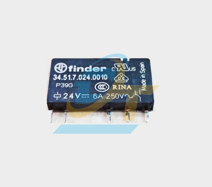 Relay 24V 6A Finder 34.51.7.024.0010  FINDER | Giá rẻ nhất - Công Ty TNHH Thương Mại Dịch Vụ Đạt Tâm