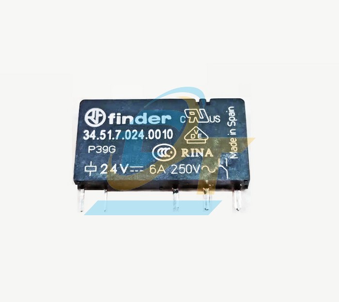 Relay 24V 6A Finder 34.51.7.024.0010  FINDER | Giá rẻ nhất - Công Ty TNHH Thương Mại Dịch Vụ Đạt Tâm
