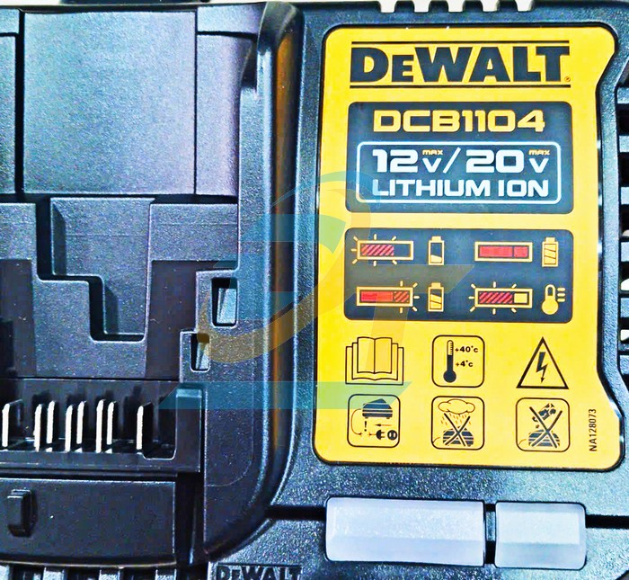Sạc đa năng 10.8V-18V Dewalt DCB1104-B1  DEWALT | Gi&aacute; rẻ nhất - C&ocirc;ng Ty TNHH Thương Mại Dịch Vụ Đạt T&acirc;m