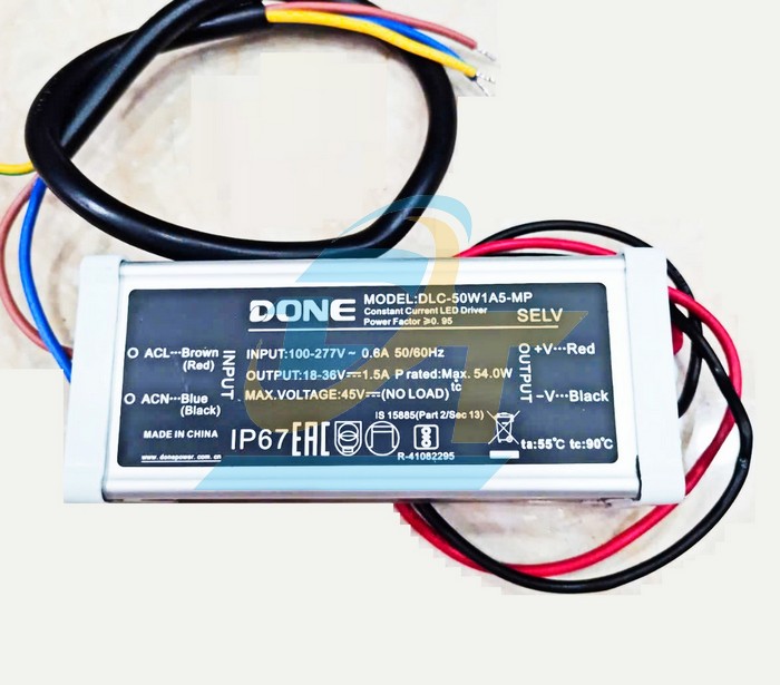 Tăng phô (Driver) đèn Led 50W Done DLC-50W1A5-MP  VietNam | Giá rẻ nhất - Công Ty TNHH Thương Mại Dịch Vụ Đạt Tâm