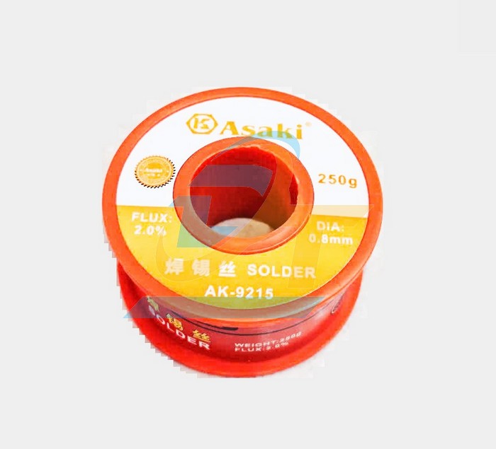 Thiếc h&agrave;n 0.8mm 250g Asaki AK-9215  Asaki | Gi&aacute; rẻ nhất - C&ocirc;ng Ty TNHH Thương Mại Dịch Vụ Đạt T&acirc;m