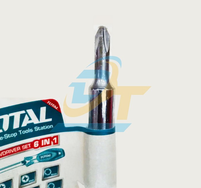 Tua vít 6 đầu Total THT2506076  Total | Giá rẻ nhất - Công Ty TNHH Thương Mại Dịch Vụ Đạt Tâm