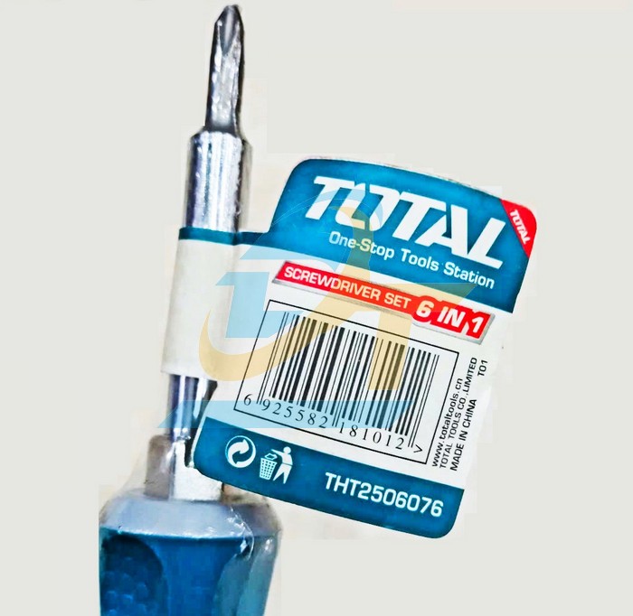 Tua vít 6 đầu Total THT2506076  Total | Giá rẻ nhất - Công Ty TNHH Thương Mại Dịch Vụ Đạt Tâm