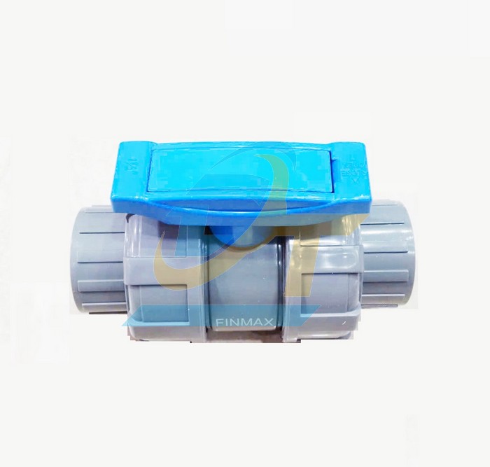 Van nhựa PVC 2 đầu rắc co Finmax phi 34  FINMAX | Giá rẻ nhất - Công Ty TNHH Thương Mại Dịch Vụ Đạt Tâm