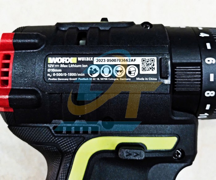 Máy khoan dùng pin 12V Worx WU131X-00 (Chưa gồm pin sạc)  WORX | Giá rẻ nhất - Công Ty TNHH Thương Mại Dịch Vụ Đạt Tâm