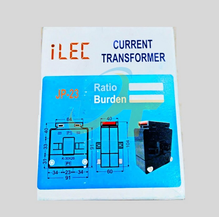 Biến dòng kẹp 2.5VA 200/5A iLEC JP-23  ILEC | Giá rẻ nhất - Công Ty TNHH Thương Mại Dịch Vụ Đạt Tâm