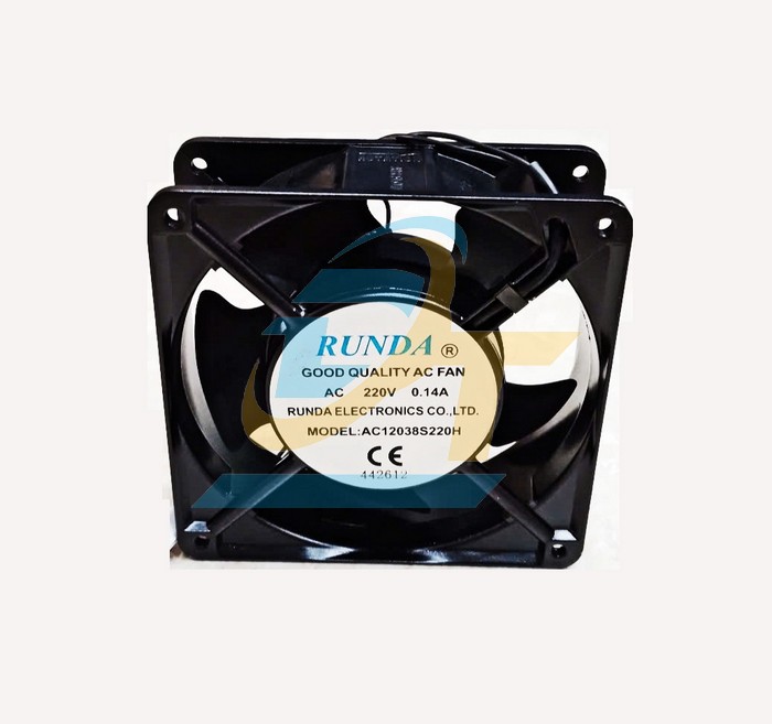 Quạt hút 120x120x38mm 220V Runda AC12038S220H  China | Giá rẻ nhất - Công Ty TNHH Thương Mại Dịch Vụ Đạt Tâm